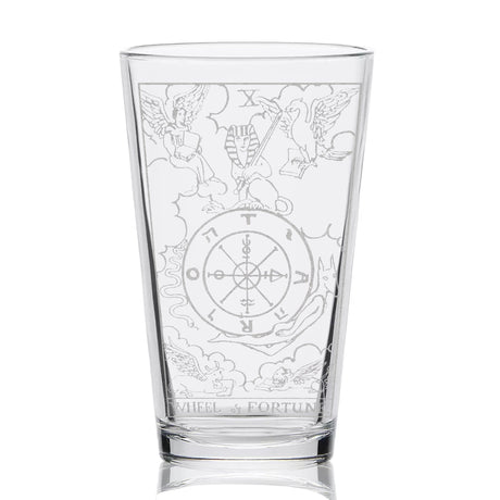 RIDER-WAITE TAROT CARD Pint Glasses by LumEngrave