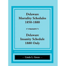 Delaware Mortality Schedules, 1850-1880, Delaware Insanity Schedule, 1880 Only