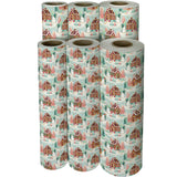 Gingerbread Dreams Christmas Gift Wrap by Present Paper