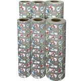 Winter Bear Christmas Gift Wrap by Present Paper