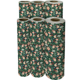 Holiday Hedgehog Christmas Gift Wrap by Present Paper