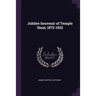 Jubilee Souvenir of Temple Sinai, 1872-1922