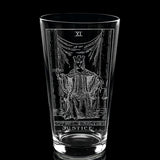 RIDER-WAITE TAROT CARD Pint Glasses by LumEngrave