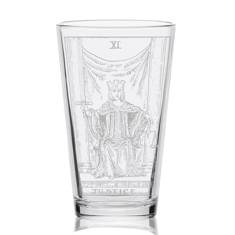 RIDER-WAITE TAROT CARD Pint Glasses by LumEngrave