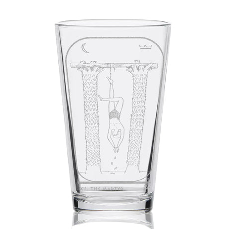 EGYPTIAN TAROT CARD Pint Glasses by LumEngrave