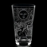 RIDER-WAITE TAROT CARD Pint Glasses by LumEngrave