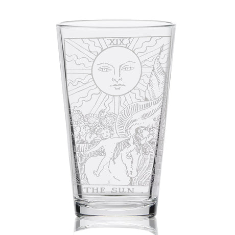 RIDER-WAITE TAROT CARD Pint Glasses by LumEngrave