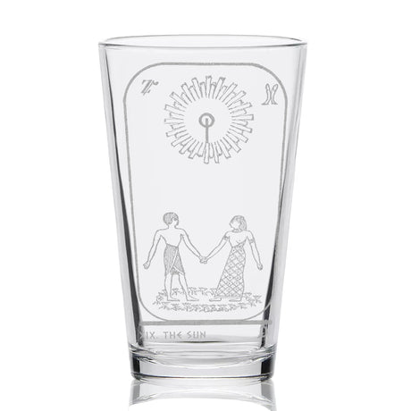 EGYPTIAN TAROT CARD Pint Glasses by LumEngrave