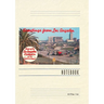Vintage Lined Notebook Greetings from Los Angeles