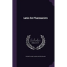 Latin for Pharmacists