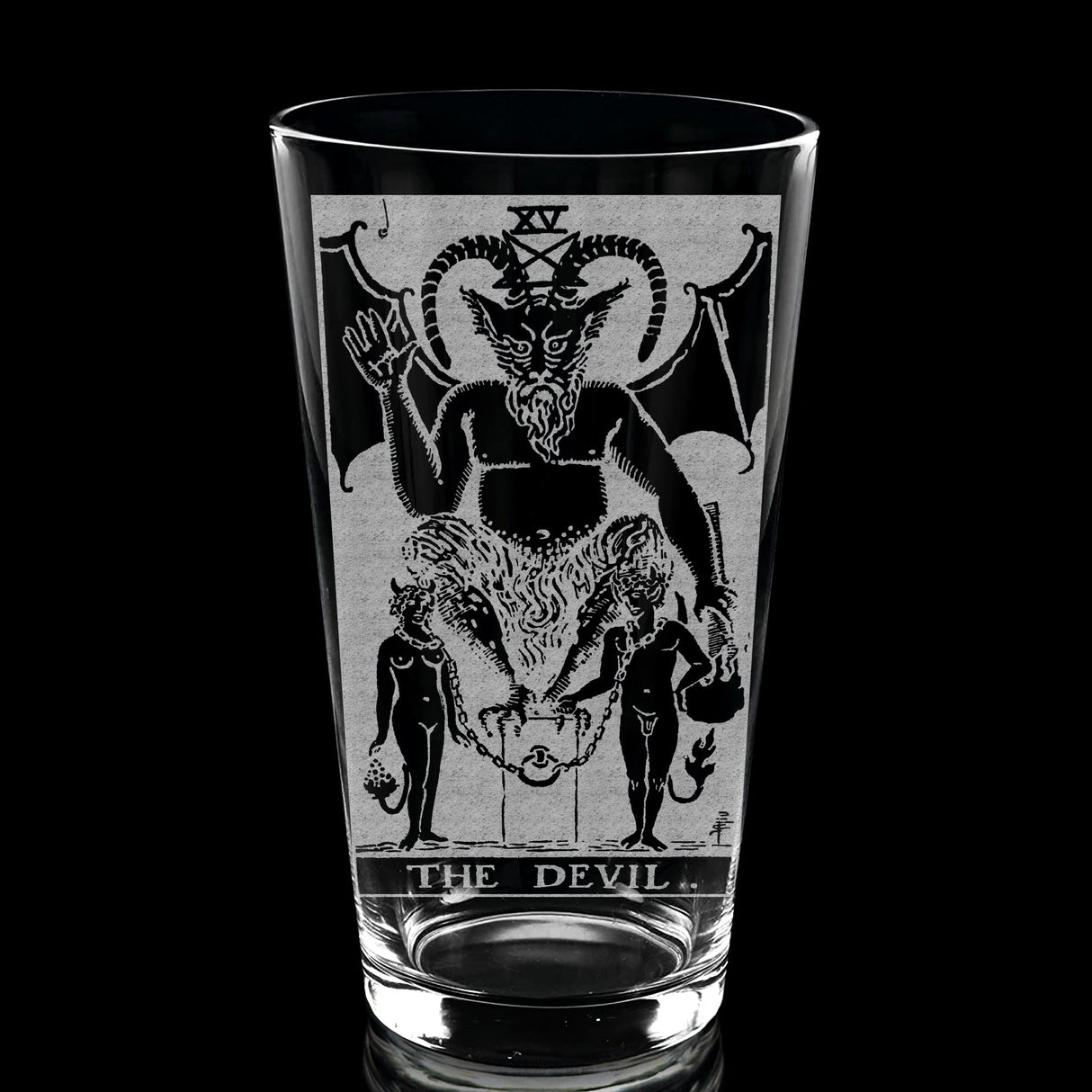 RIDER-WAITE TAROT CARD Pint Glasses by LumEngrave