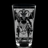 RIDER-WAITE TAROT CARD Pint Glasses by LumEngrave