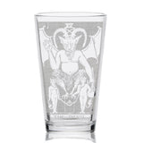 RIDER-WAITE TAROT CARD Pint Glasses by LumEngrave