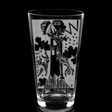 RIDER-WAITE TAROT CARD Pint Glasses by LumEngrave