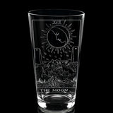 RIDER-WAITE TAROT CARD Pint Glasses by LumEngrave