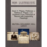 Dean H. Phipps, Petitioner, V. Alethea D. Phipps. U.S. Supreme Court Transcript of Record with Supporting Pleadings