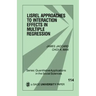 Lisrel Approaches to Interaction Effects in Multiple Regression