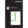 The Solid Letter: Readings of Friedrich Hölderlin