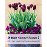5-Digit Number Search 2: 120 5-Digit Number Find Puzzles in Large Print