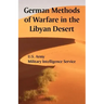 German Methods of Warfare in the Libyan Desert