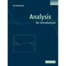 Analysis: An Introduction