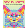 Cute Cat Coloring Book: Cat coloring book for kids and adult relaxation
