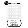 Monthly Blank Calendar: 8.5x11 Undated Calendar Fillable Templates for Office, School or Home, Sun-Sat, Pages For Notes And To-Do Agenda