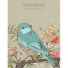 Flower Designs Coloring Book for Grown-Ups 1, 2 & 3