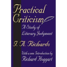 Practical Criticism: A Study of Literary Judgment