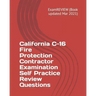 California C-16 Fire Protection Contractor Examination Self Practice Review Questions