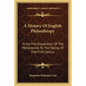 A History Of English Philanthropy: From The Dissolution Of The Monasteries To The Taking Of The First Census