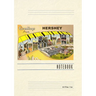 Vintage Lined Notebook Greetings from Hershey, Pennsylvania