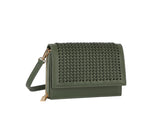 Woven flap over crossbody by hfstylish