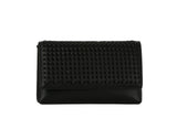 Woven flap over clutch by hfstylish