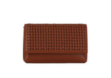 Woven flap over clutch by hfstylish