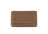 Woven flap over clutch by hfstylish