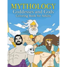 Mythology Goddesses and Gods Coloring Book for Adults: Fantasy Coloring Book Inspired by Greek Mythology of Ancient Greece