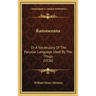 Ramaseeana: Or A Vocabulary Of The Peculiar Language Used By The Thugs (1836)