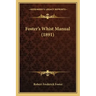 Foster's Whist Manual (1891)