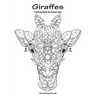 Giraffes Coloring Book for Grown-Ups 1