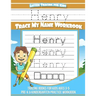 Letter Tracing for Kids Henry Trace my Name Workbook: Tracing Books for Kids ages 3 - 5 Pre-K & Kindergarten Practice Workbook