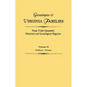 Genealogies of Virginia Families from Tyler's Quarterly Historical and Genealogical Magazine. in Four Volumes. Volume II: Gildart - Pettus