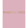 Positive Vibes: A decorative book for coffee tables, bookshelves and interior design styling - Stack deco books together to create a custom look