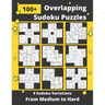 Overlapping Sudoku Puzzles Medium to Hard: 9 Different Multi-Sudoku Variants
