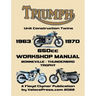 TRIUMPH 650cc UNIT CONSTRUCTION TWINS 1963-1970 WORKSHOP MANUAL
