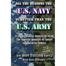 All The Reasons The U.S. Navy Is Better Than The U.S. Army: A Comprehensive Analysis Of All Of The Superior Qualities Of Sailors Compared To Soldiers.
