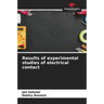 Results of experimental studies of electrical contact