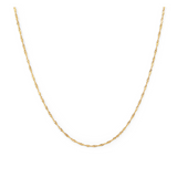 Twist Chain Classic Gold Necklace by ETHICGOODS