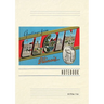 Vintage Lined Notebook Greetings from Elgin, Illinois
