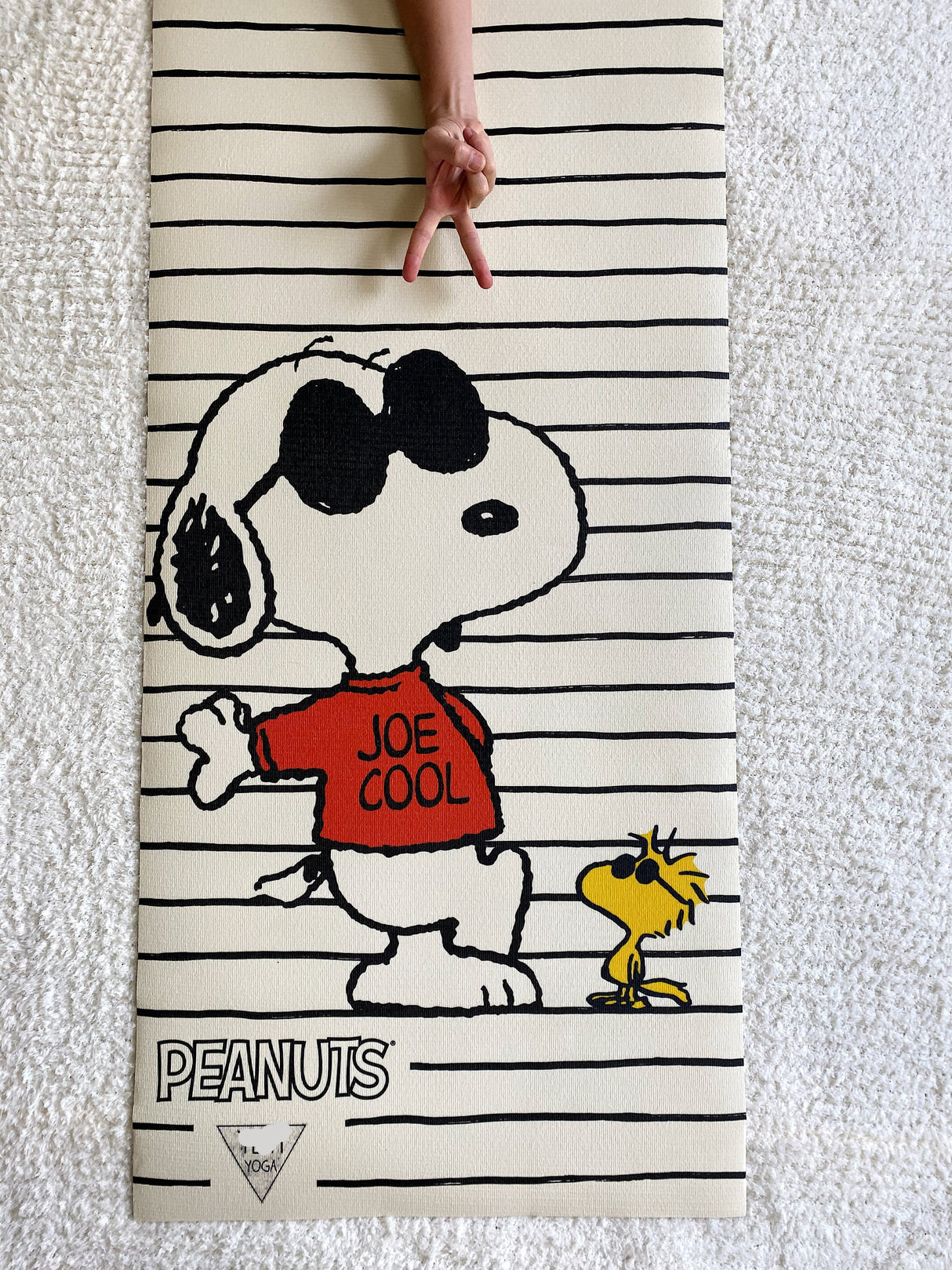 Ascend Yoga Mat Peanuts Snoopy Joe Cool Mat by Yune Yoga